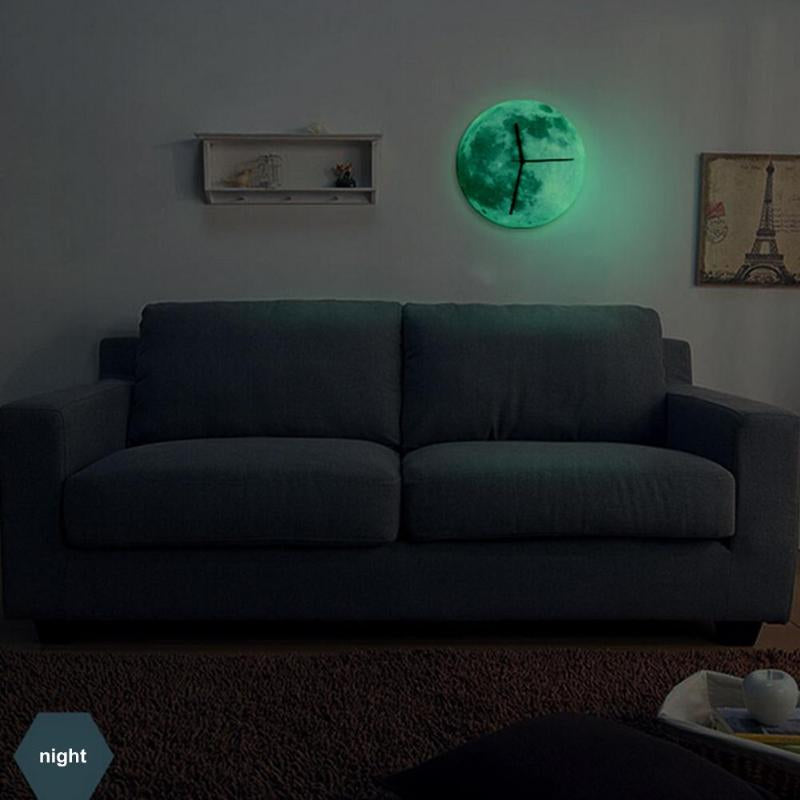 MoonLight - Illuminated Design Clock for Atmospheric Evenings