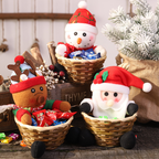 Christmas Candy Braided Basket