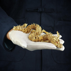Golden Dragon with movable joints