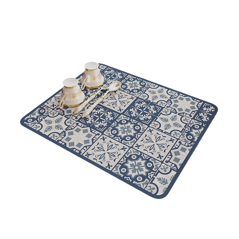 Retro Quick-drying Water-repelling Mat for Kitchen-Bar-Countertops