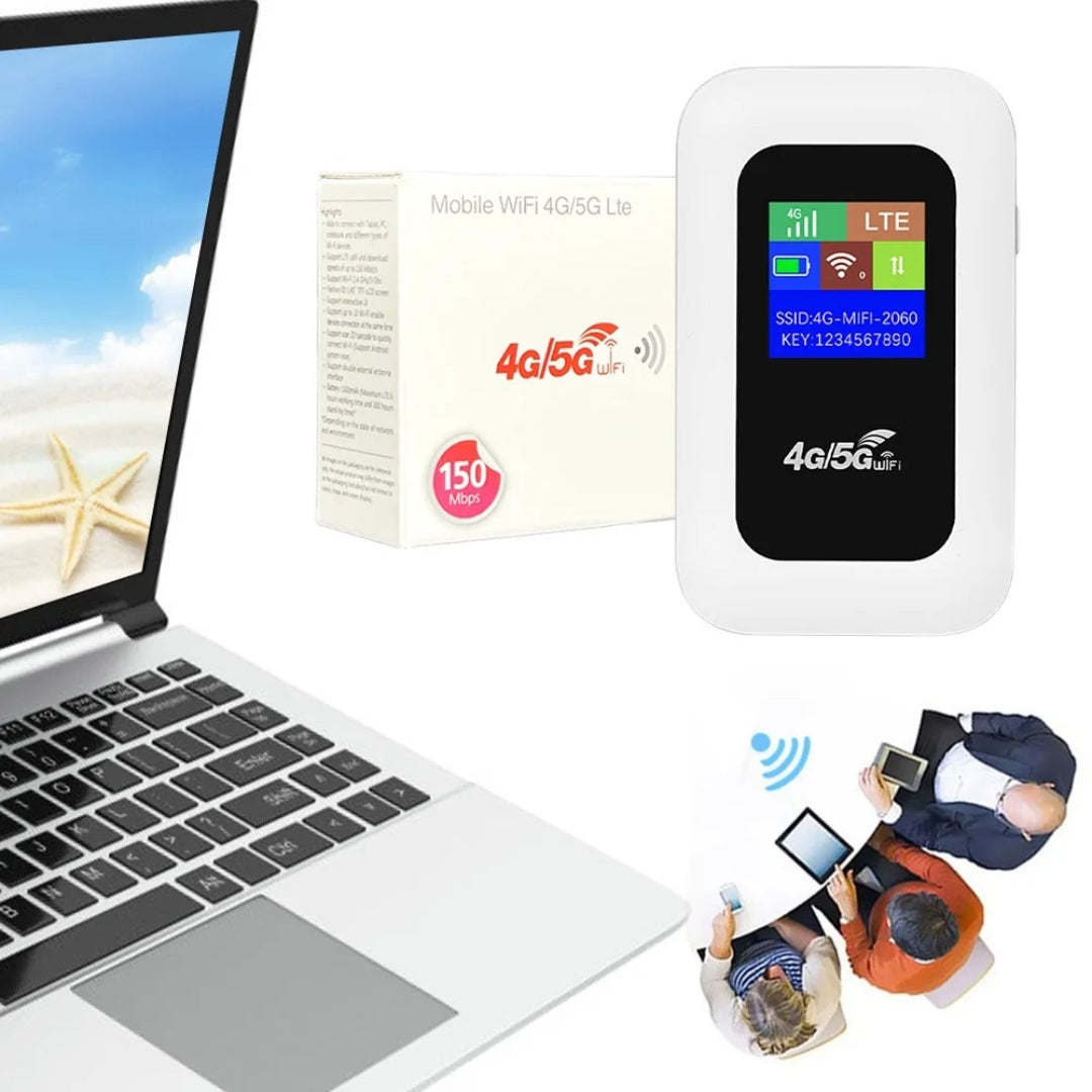 Portable WiFi Router for Travel – 5G WiFi Dongle for Seamless Connectivity Anywhere