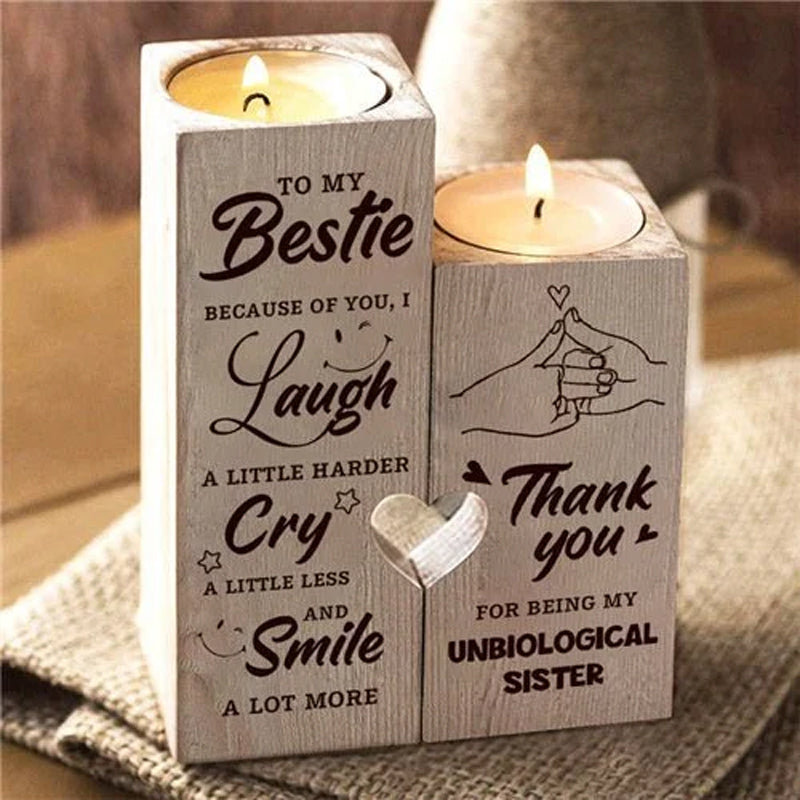 Smile A Lot More - Candle holder