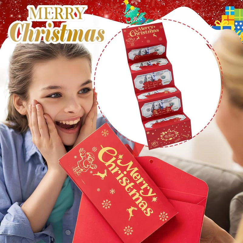 Folding red envelope