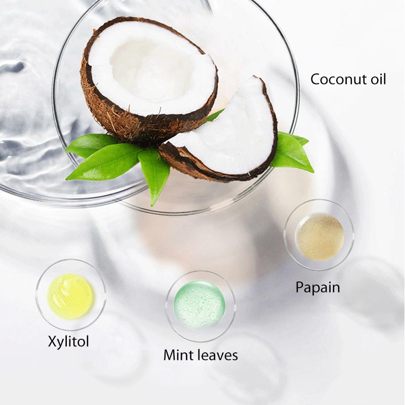 Coconut Oil Tooth Cleaning Mousse