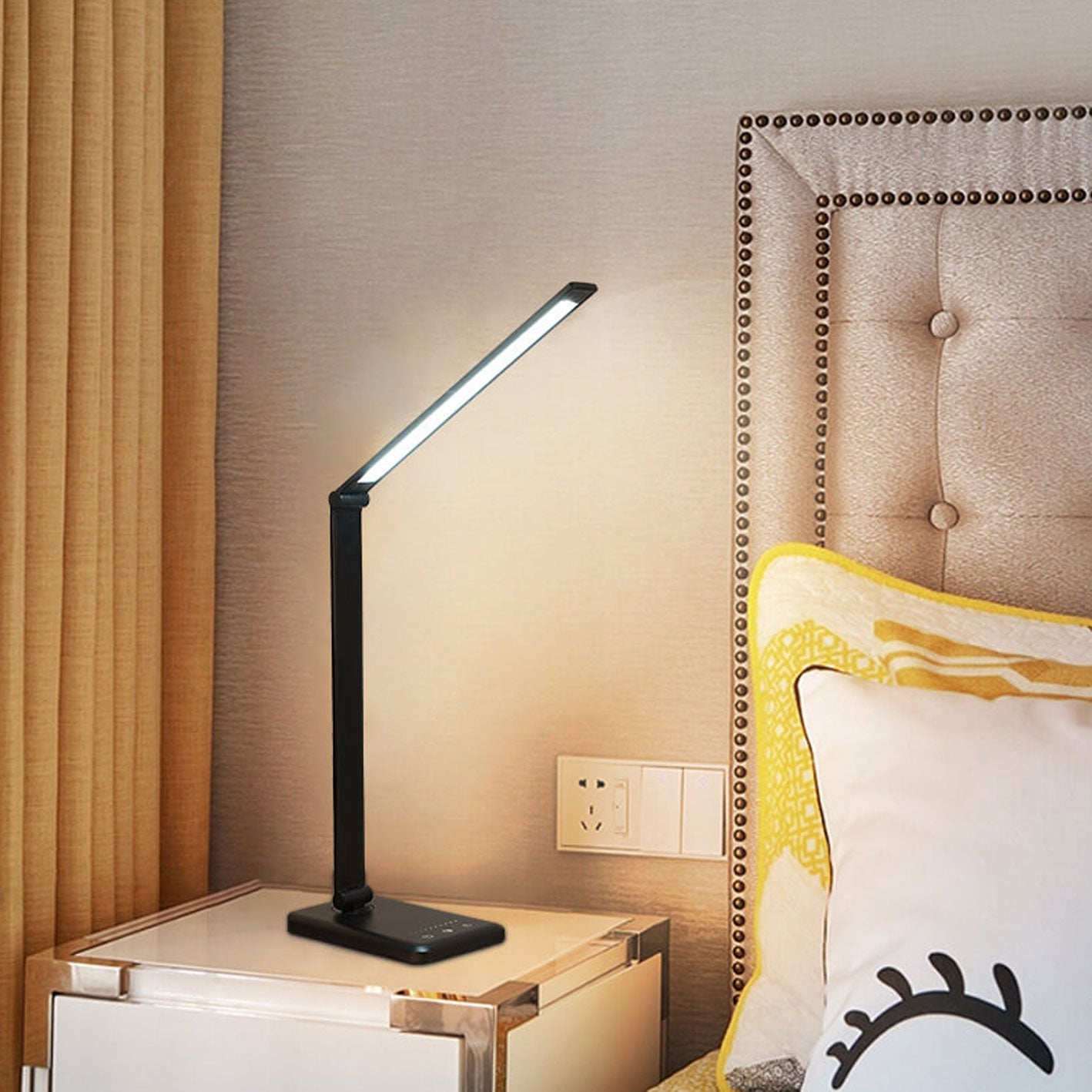 Nordic Creative Foldable Touch Dimmable LED Desk Lamp