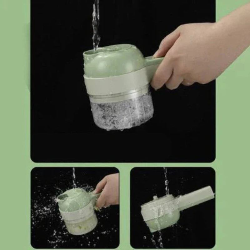 4-in-1 manual kitchen preparation maker