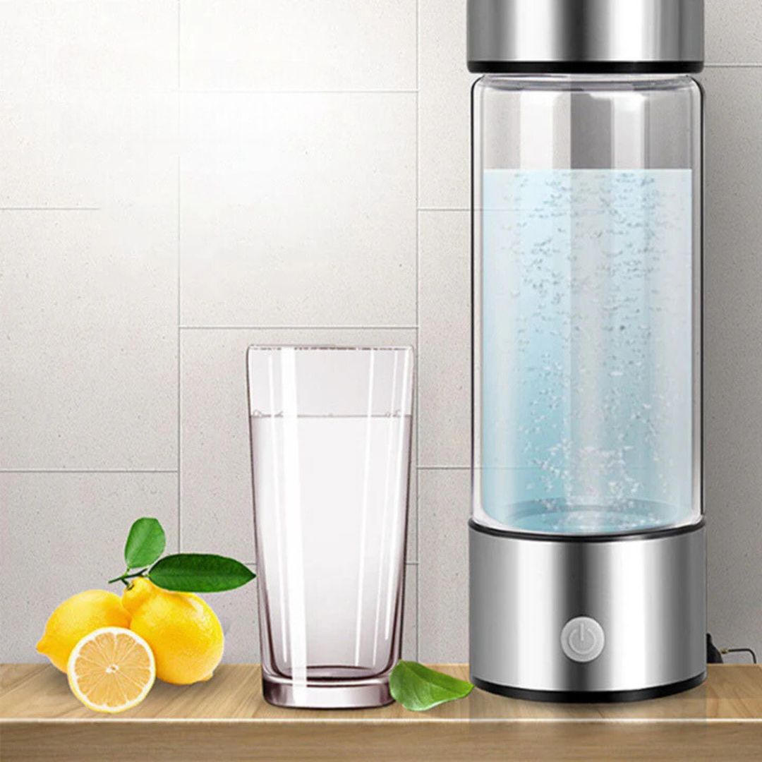Rechargeable Alkaline Water Bottle - Hydrogen-Enriched Water