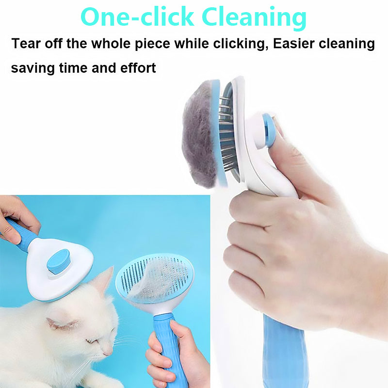 Premium Pets Self-Cleaning Slicker Brush