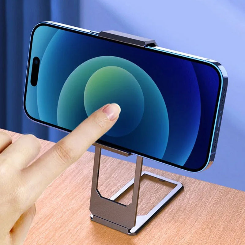 Back clip foldable phone holder