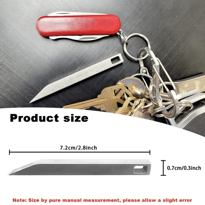 Heavy-duty keychain pry bar EDC pry bar