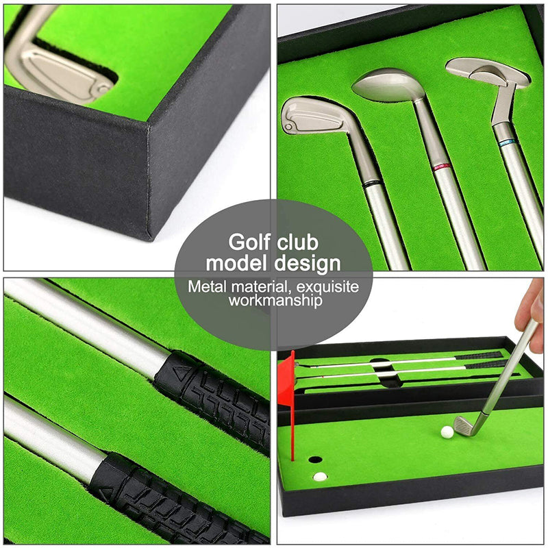 Golf gift with putting green