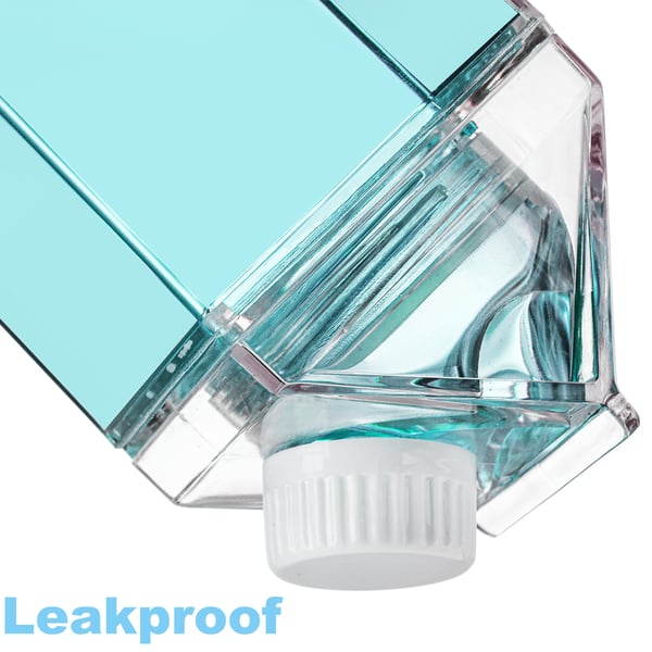 Transparent milk carton