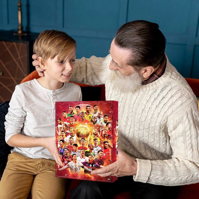 GiftGoal - Advent Calendar Football Set for Christmas Gift