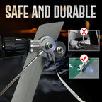 Electric drill plate cutting machine