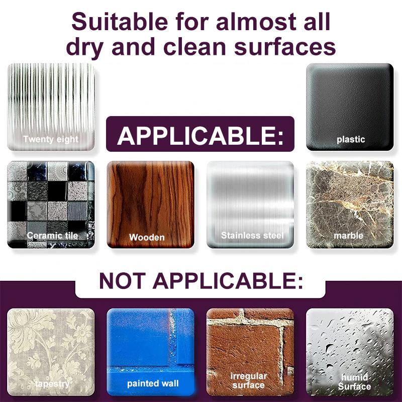 Reusable multifunctional double-sided tape
