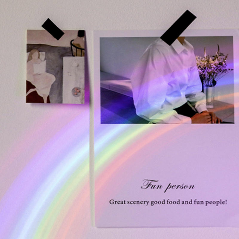 LED Rainbow Projection Night Light
