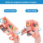 Foldable Magnetic Stationery Box