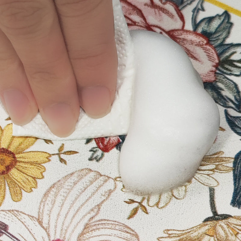 Absorbent pads for kitchen countertops and sinks