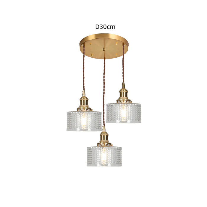 Crystal Vintage Pendant Lamp - Harrison