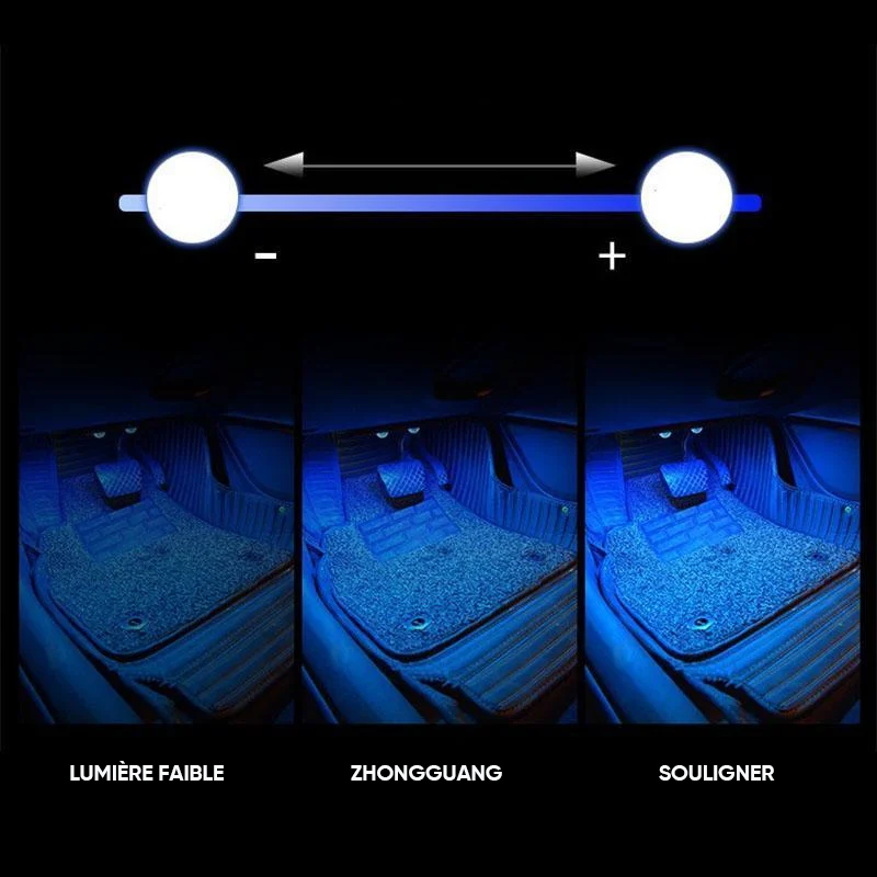 Atmosphere Light LED for wireless charging
