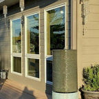 Aurora Crystal Glass Wind Chime