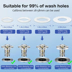 2-in-1 Bathroom Pop-Up Sink Stopper