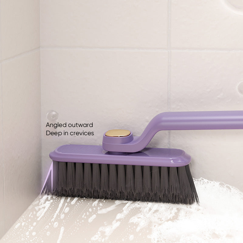 Multifunctional rotating split cleaning brush