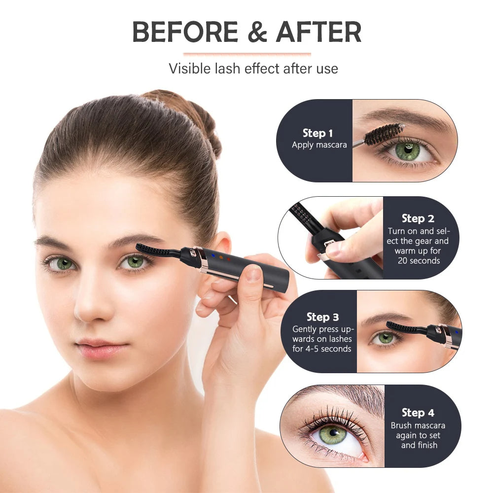 CurlCharm Electric Eyelash Curler