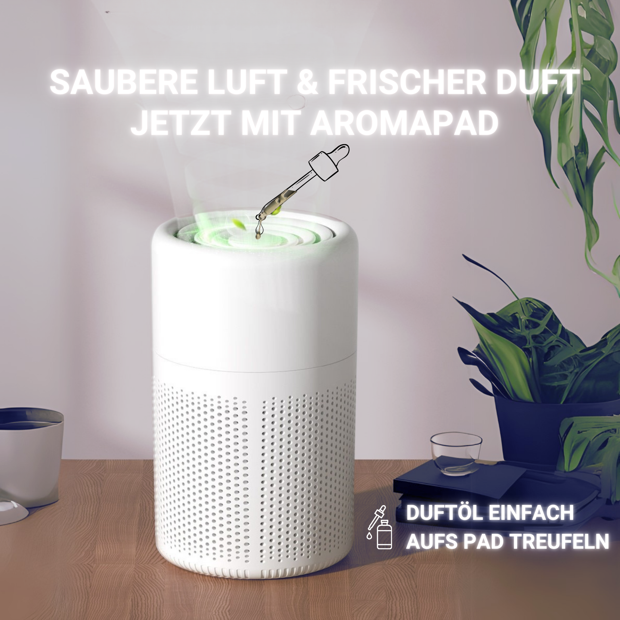 LuftGenius Air Purifier | Effective air purification for a healthy indoor climate