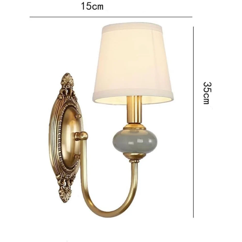 Vintage Retro Wall Lamp Copper