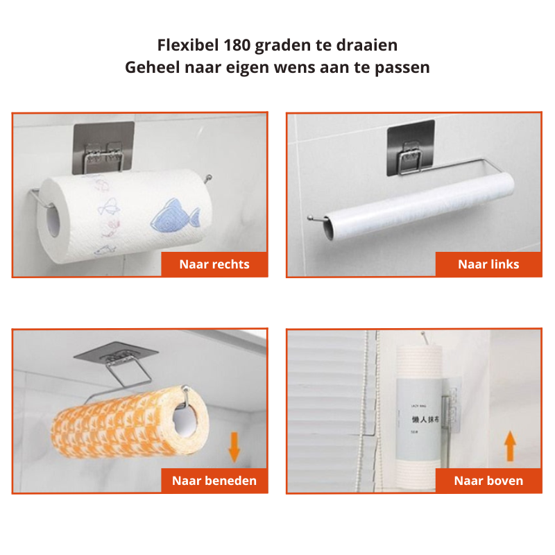 Kitchen Roll Holder (2 pcs.) | Keep your kitchen paper handy & your kitchen organized!