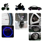 Premium LED Valve Caps for Wheels (2 pcs)