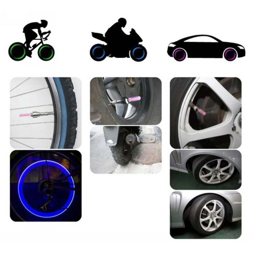 Premium LED Valve Caps for Wheels (2 pcs)