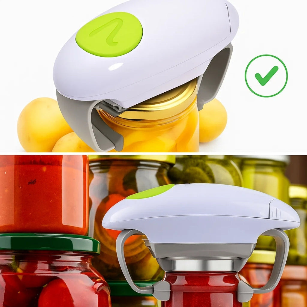 Smooth Edge Safety – Battery Powered – One‑Touch Ease – Prevents Cuts – Ideal for Seniors & Cooks