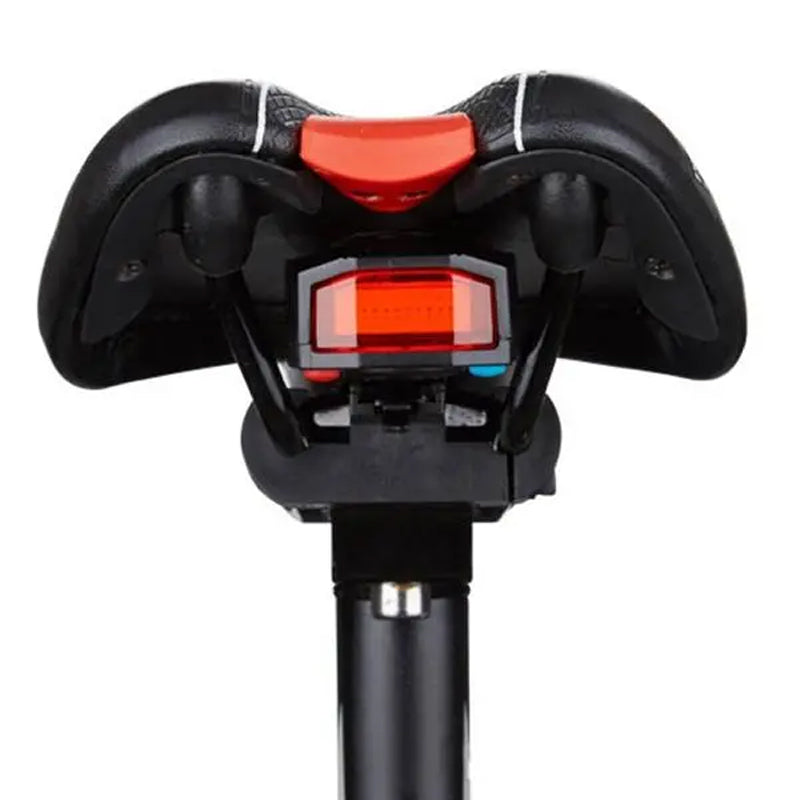 Intelligent sound and light alarm rear for bicycle