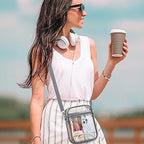 PVC Transparent Crossbody Bag