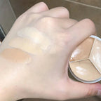 Tri-Color Concealer Palette for Acne Spots and Dark Circles
