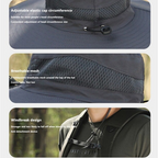 Ultimate Outdoor Sun Hat with Rechargeable LED and Wide Brim