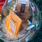 Christmas ornament transparent ball