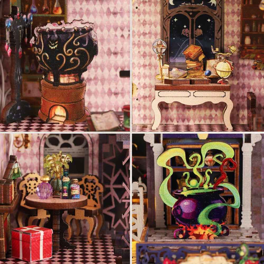 The Gate of the Secret Realm DIY Mini House Kit l DIY Miniature Kit