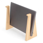 Ergonomic Neck Support – Ventilated Natural Wood – Prevents Overheating – Ideal for Home & Office Use
