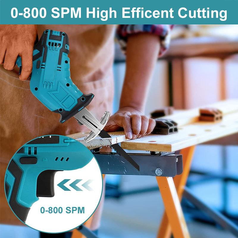 Battery electric reciprocating saw