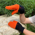 Knitted Warm Duck Skin Gloves