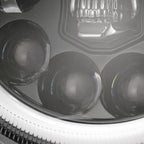 7 Inch Skull LED Headlight
