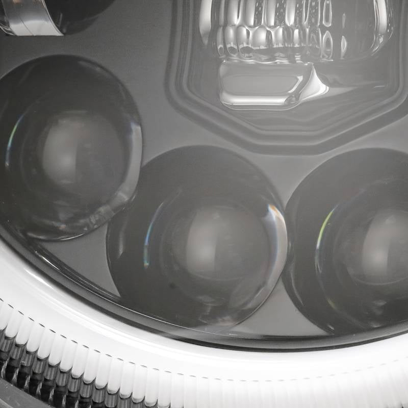 7 Inch Skull LED Headlight