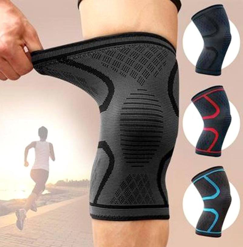 Elastic Knee Brace with Compression Effect