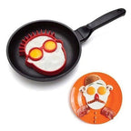 Mirror shape made of silicone (3 pieces)