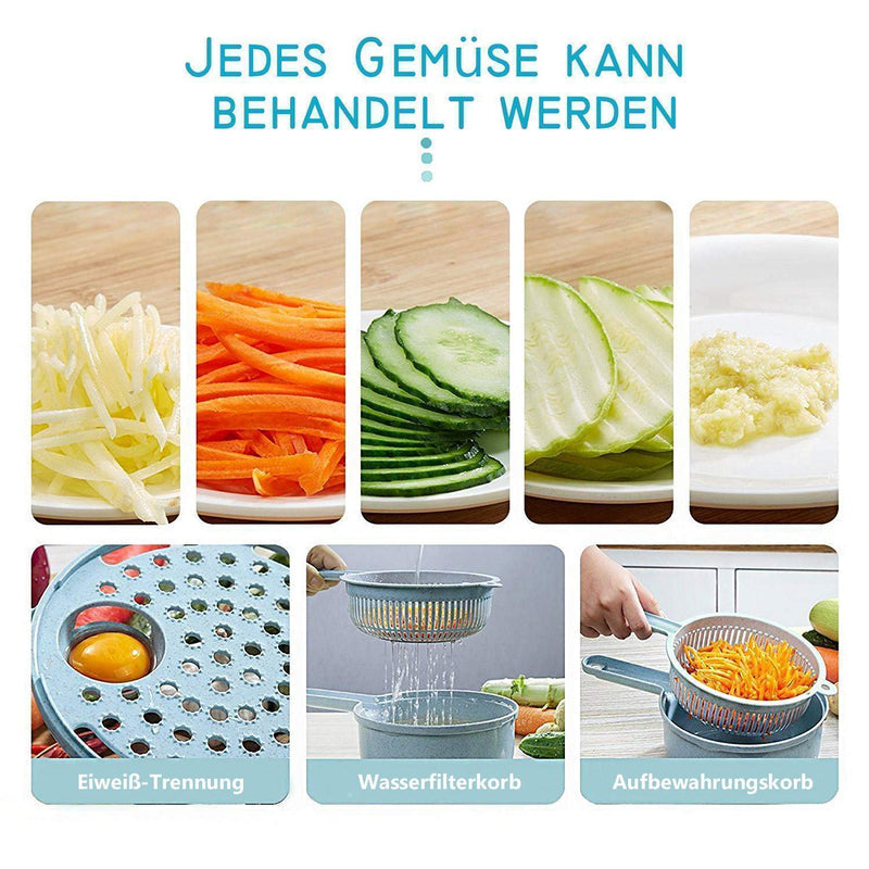 12-IN-1 multifunctional tool for cutting vegetables