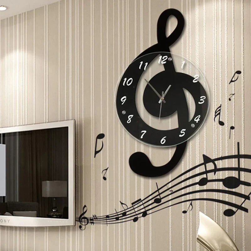 Musical G Clef Design for Modern Interior