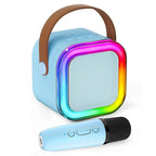 Mini Karaoke machine for children with wireless microphones